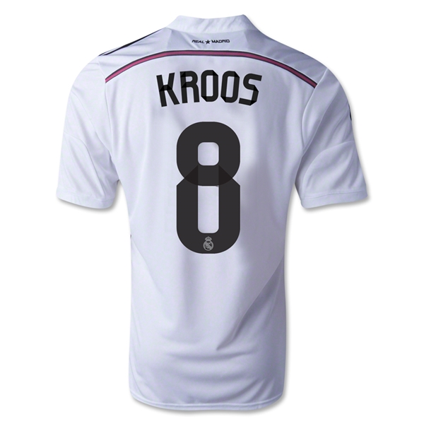 Real Madrid 14/15 KROOS #8 Home Soccer Jersey